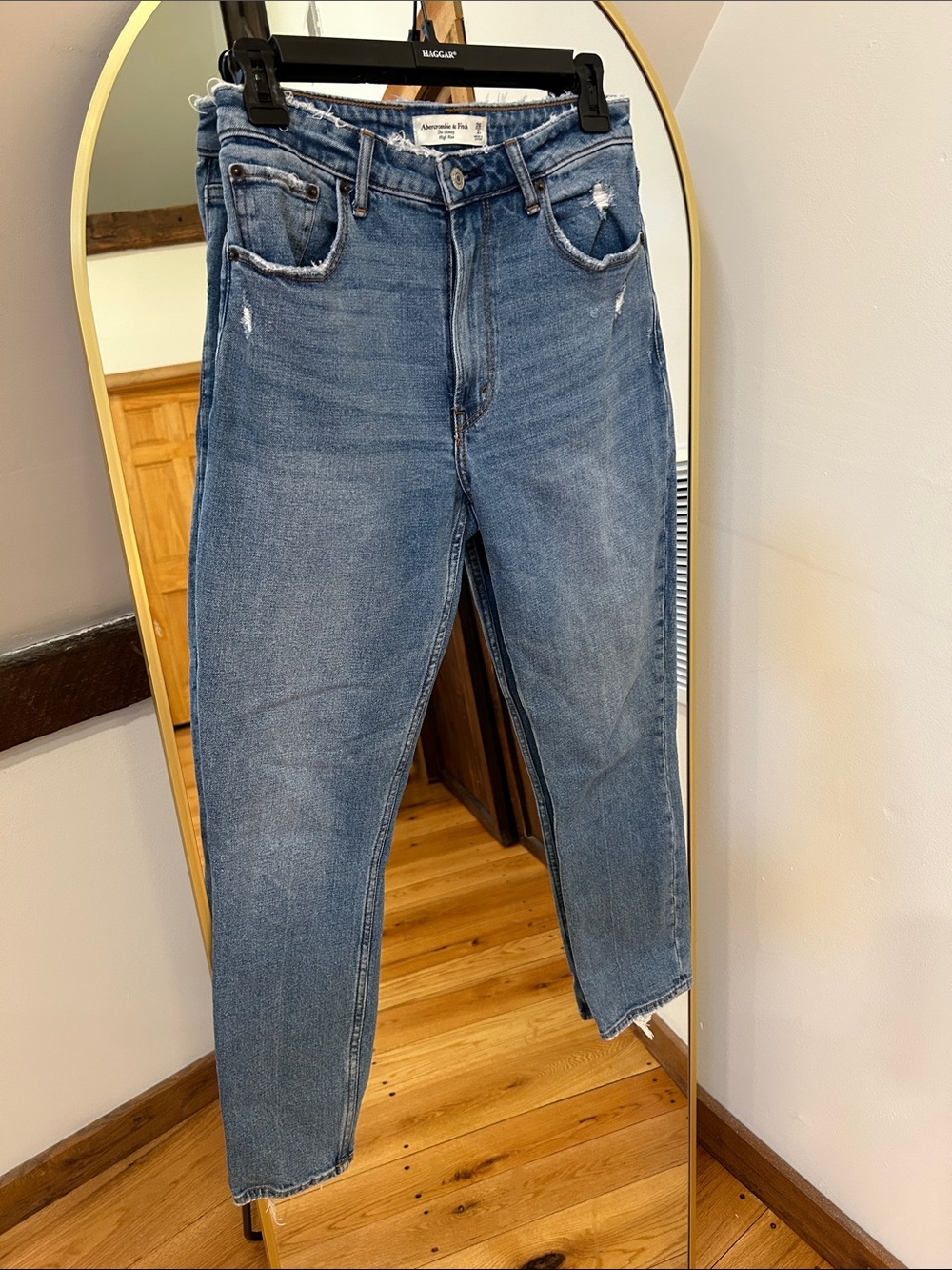 Abercrombie & Fitch Curve Love The Skinny High Rise Denim Jeans Women’s 26/2R
